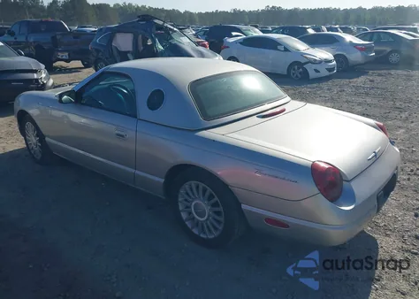 2005 Ford Thunderbird 50Th Anniversary из США, поврежденный, VIN 1FAHP60A65Y103500